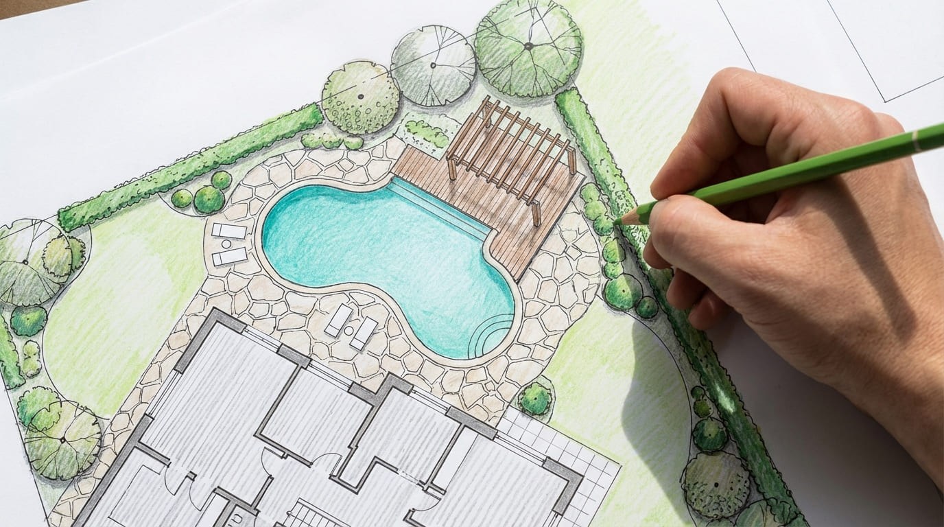 Professionelle Gartenplanung durch Gartinova in Herne, Bochum, Recklinghausen, Gelsenkirchen und Ruhrgebiet