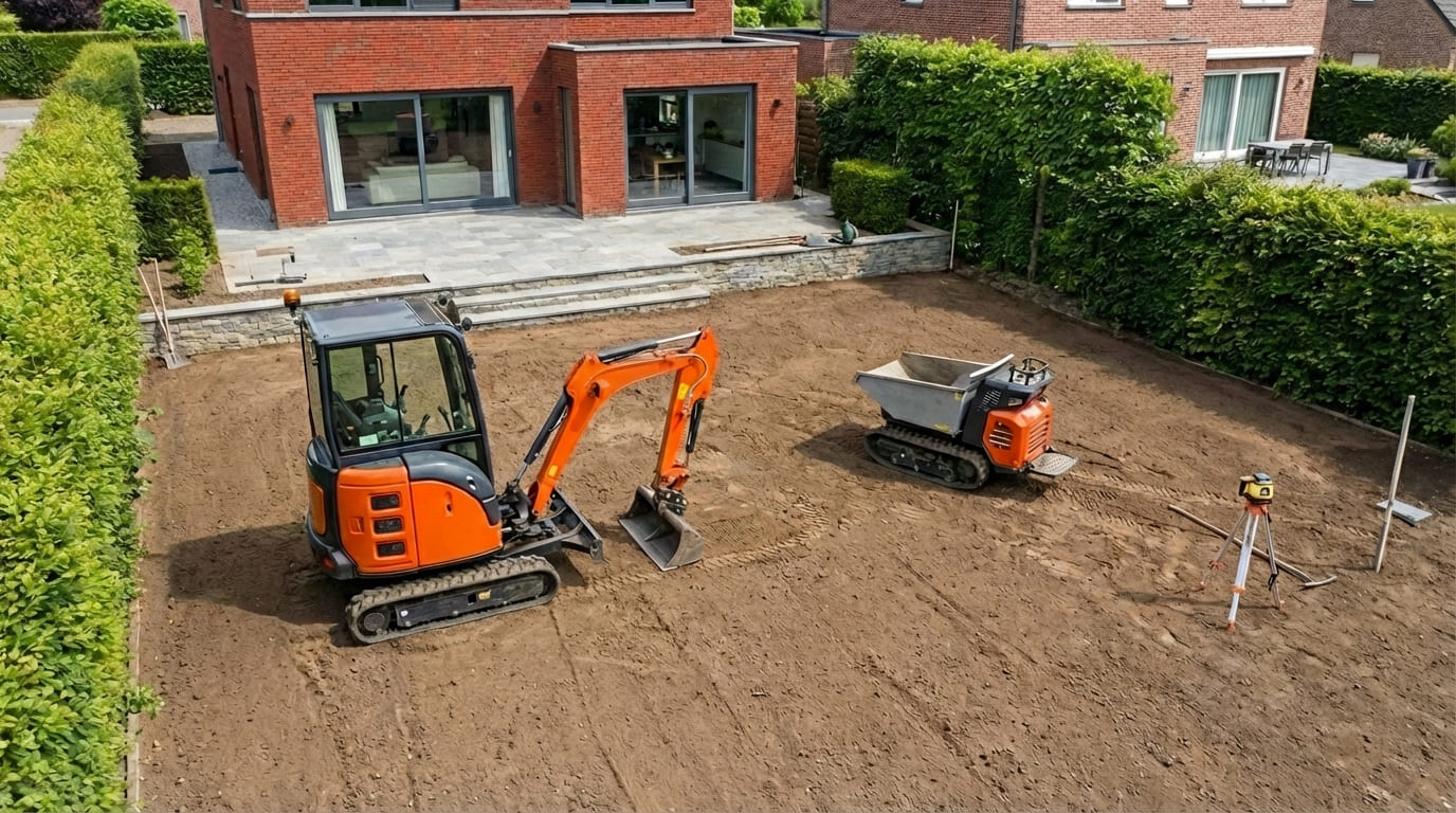 Gartinova führt professionelle Erdarbeiten in Herne und im Ruhrgebiet durch