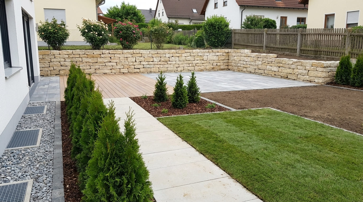 Gartinova ist Ihr Experte für die Neuanlage von Gärten in Herne und im Ruhrgebiet