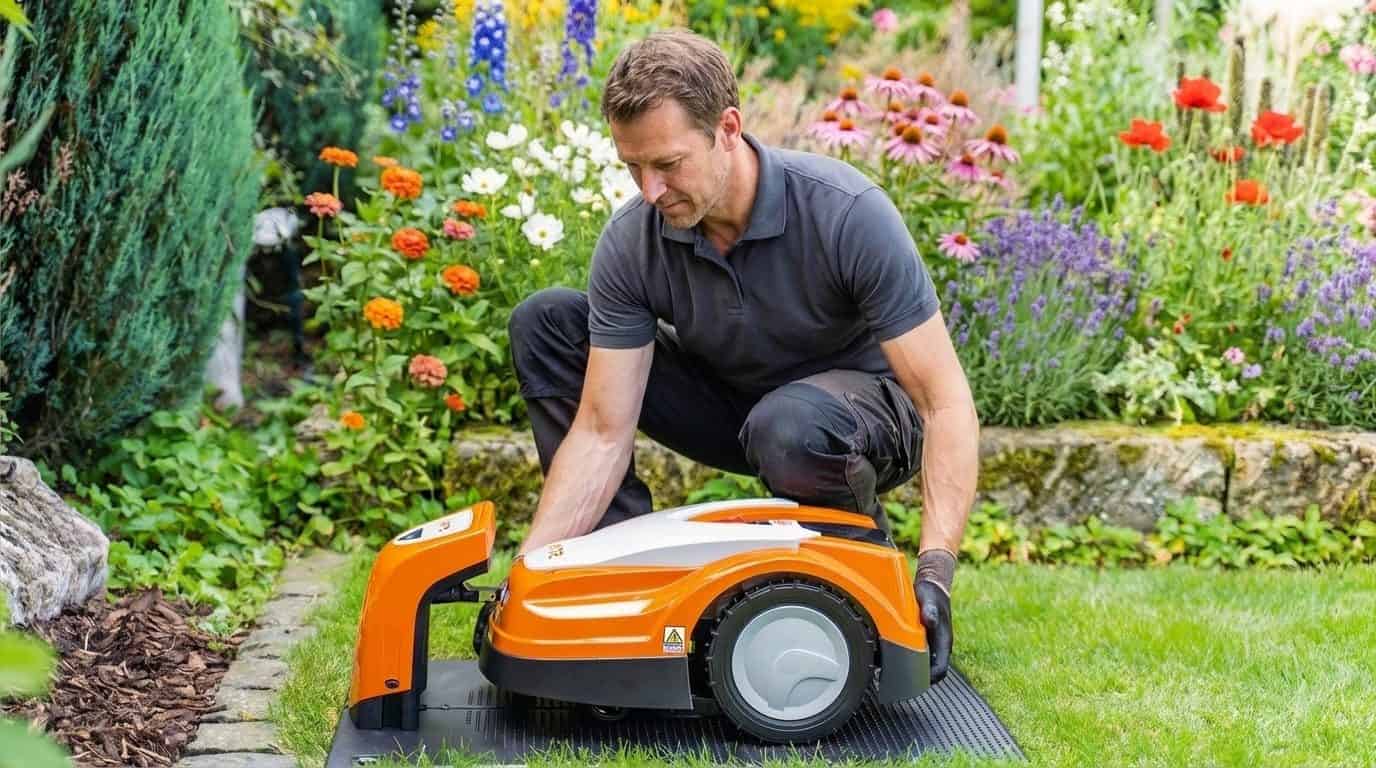 Gartinova installiert Mähroboter in Herne und im Ruhrgebiet