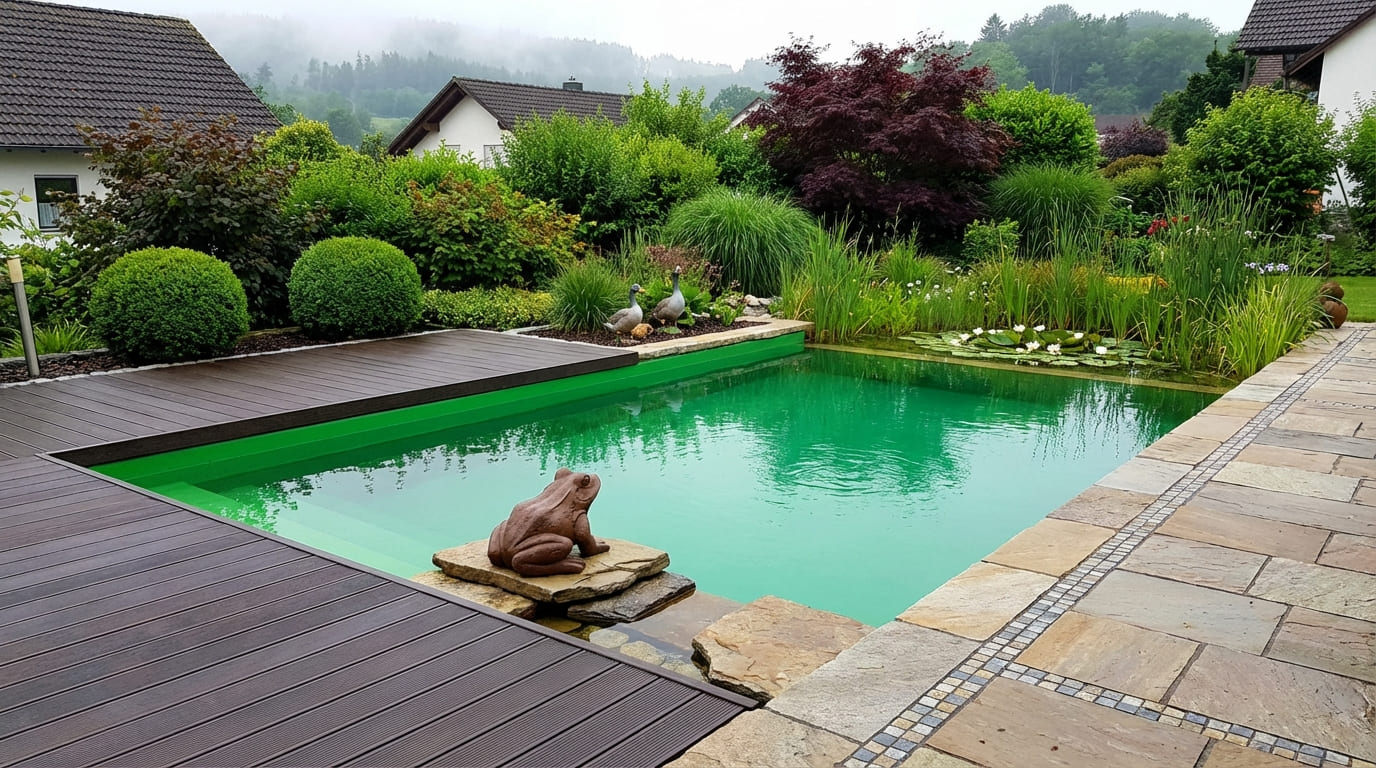 Gartinova plant und realisiert professionelle Teichanlagen in Herne und im Ruhrgebiet
