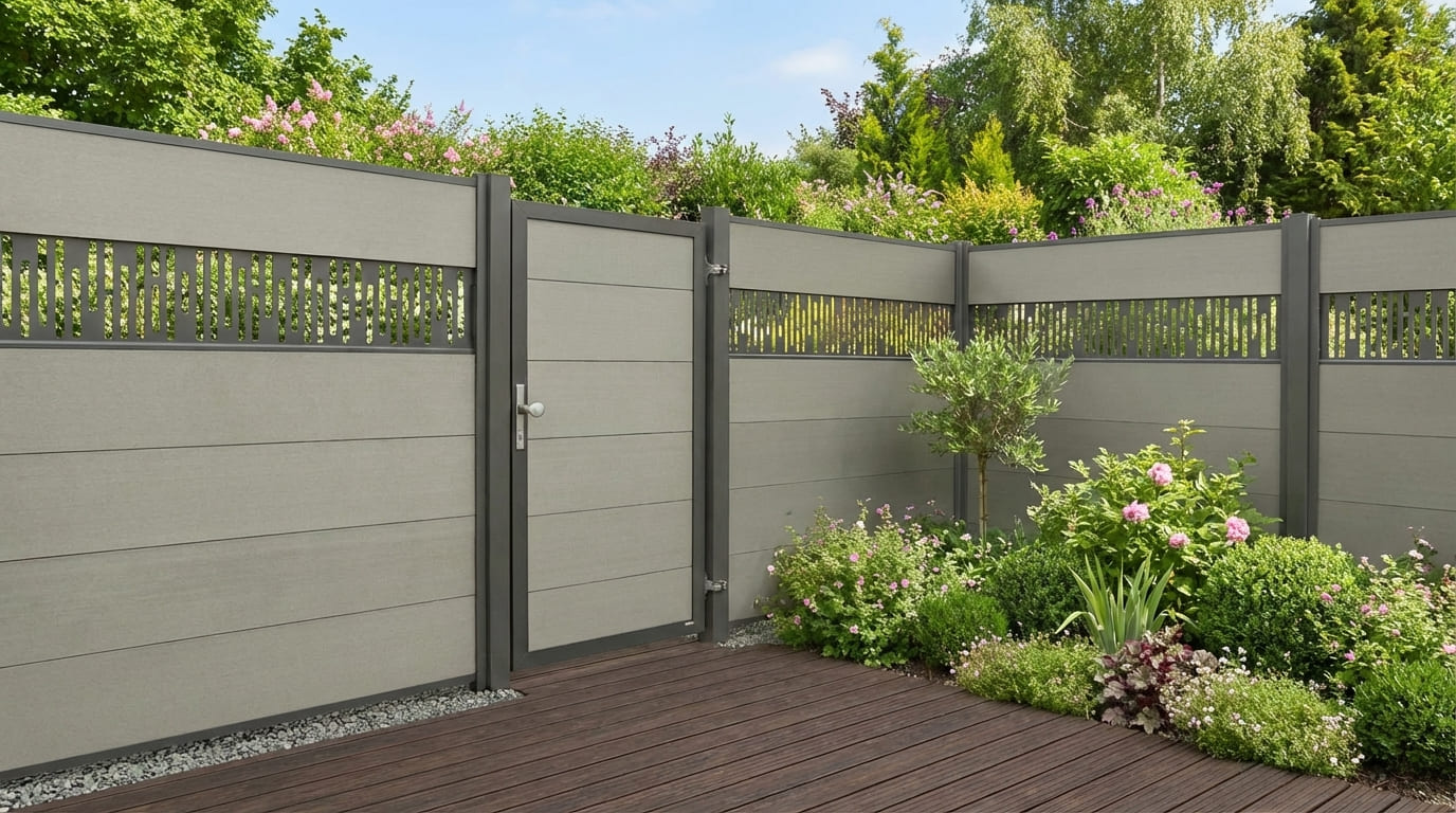 Gartinova installiert WPC-Zäune in Herne und im Ruhrgebiet